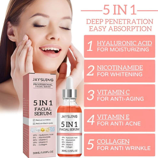 GlassSerum™ - 5-in-1 Korean Facial Serum