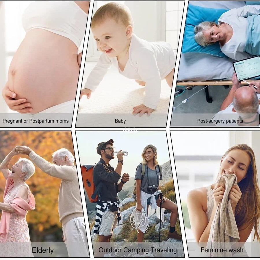 FreshBae™ - Compact Travel Friendly Electric Bidet