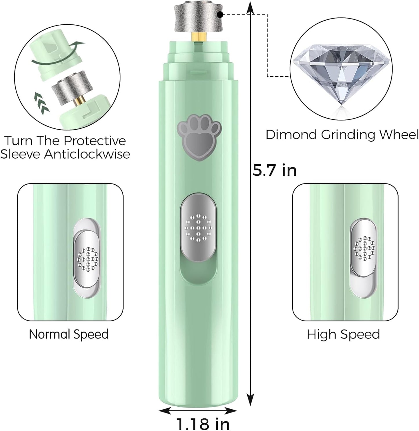 PawGleam™ - Precision Pet Nail Trimmer