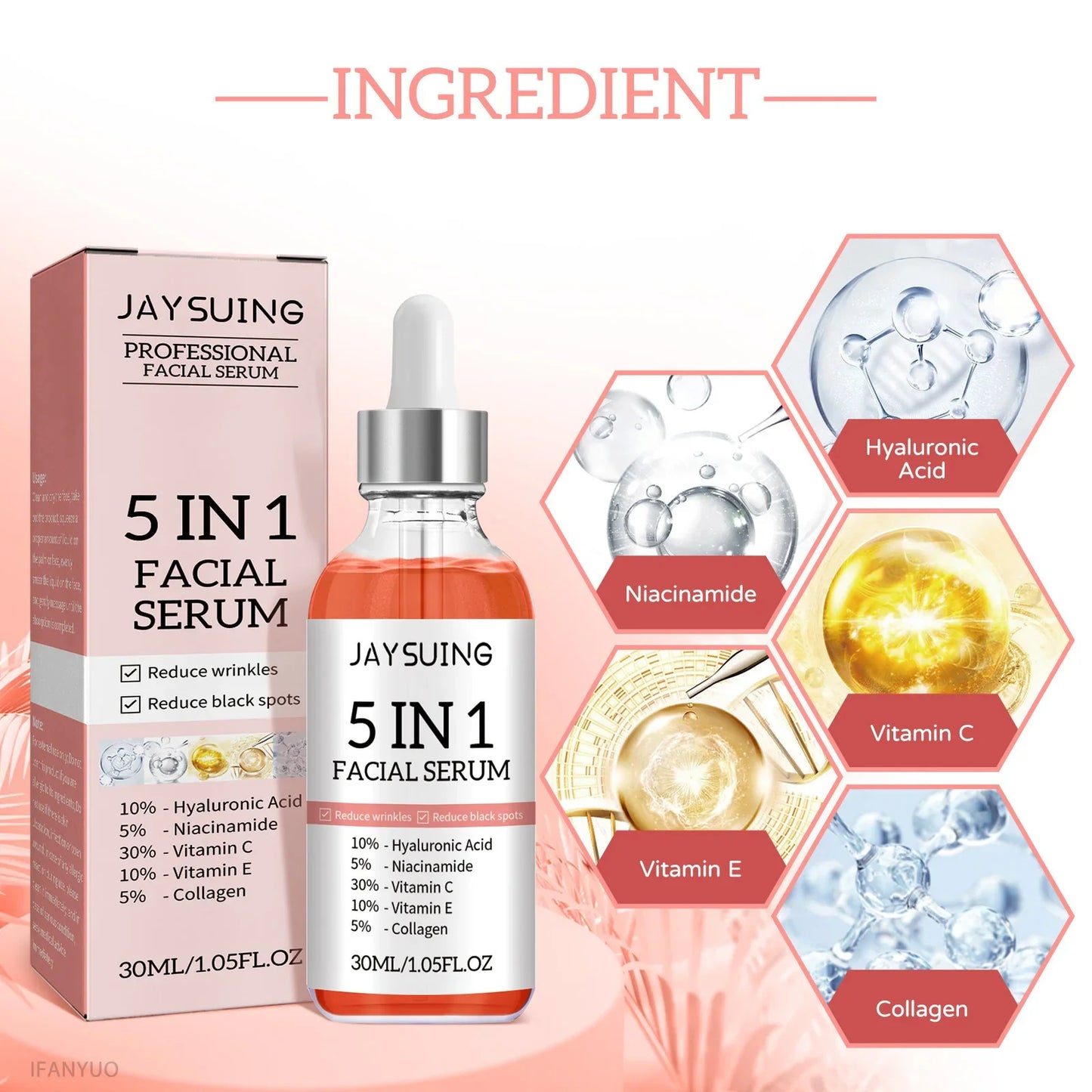 GlassSerum™ - 5-in-1 Korean Facial Serum