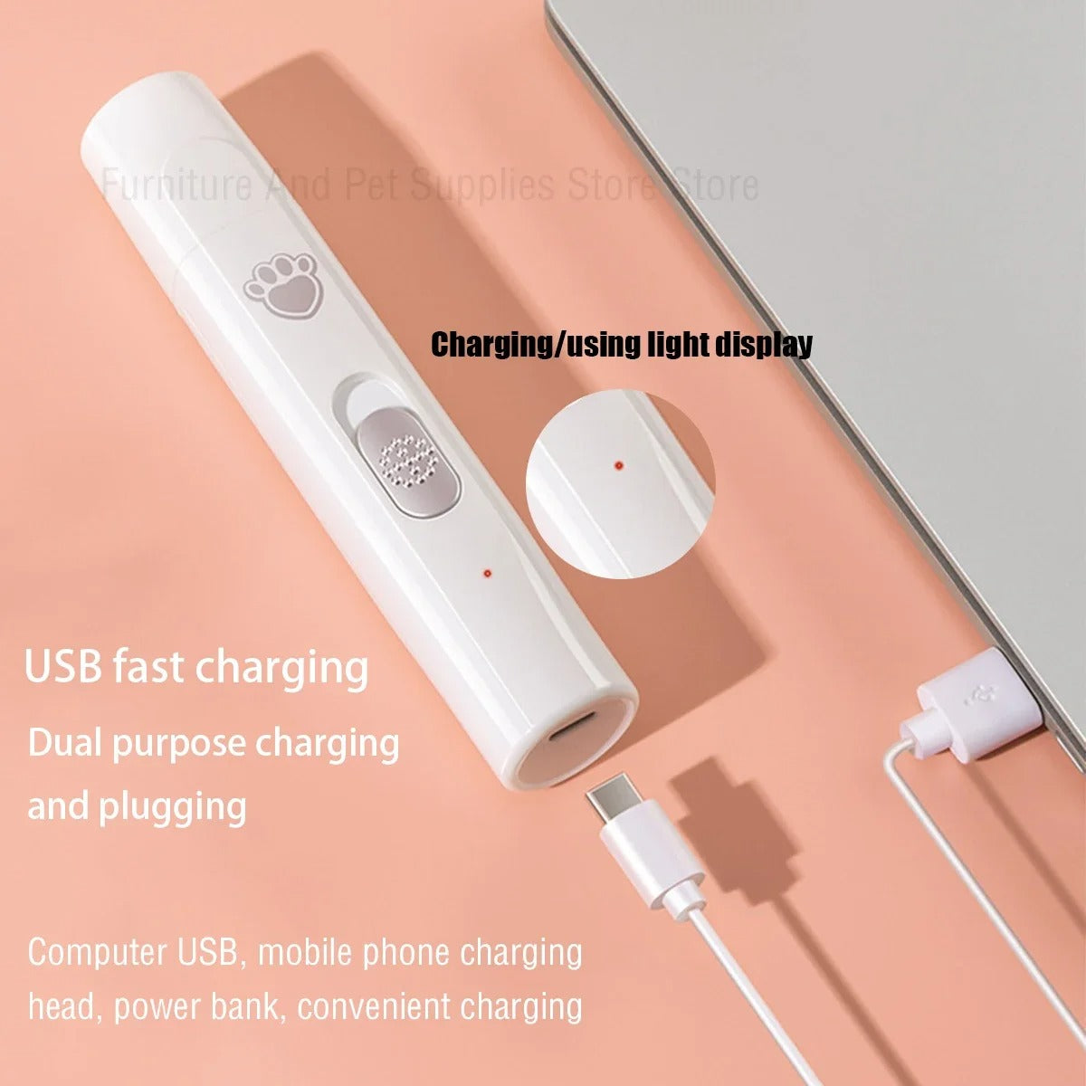 PawGleam™ - Precision Pet Nail Trimmer